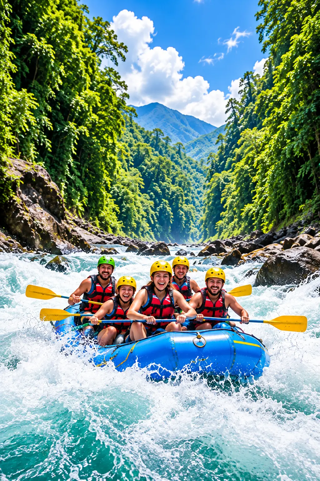 Rafting en el Cañón del Güejar